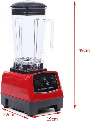 Miniatura 4 de YL-010 Comercial Mezclador Juicer Power Alimentos Procesador Smoothie Bar Fruta 1500W Exprimidor eléctrico Smoothie Maker 2L 110V Mezclador