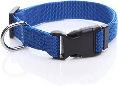 Miniatura 18 de Collar ajustable de nailon para perro, collar para mascotas de 1 pulgada, 3/4 pulgadas, 5/8 pulgadas de ancho, para perros grandes, medianos