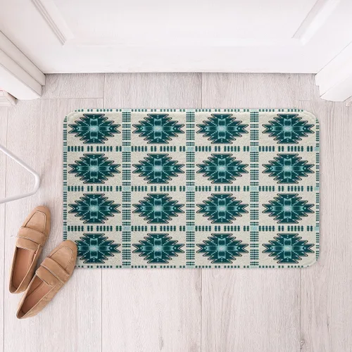 Miniatura 36 de Feelyou Aztec Bathroom Rugs Aztec Southwestern Printed Bath Mats for Bathroom Bohemian Bath Rugs for Shower Tub Cowboy Cowgirl Bathroom Accossories