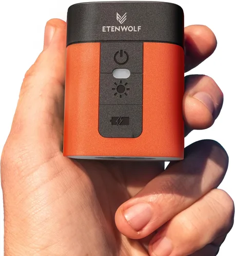 Miniatura 8 de ETENWOLF AIR 3 Bomba de aire para inflables con batería de 2600 mAh y luz de campamento, bomba de aire eléctrica ultrarrápida y mini, desinfla