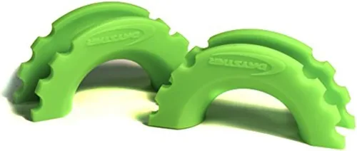 Miniatura 3 de Daystar KU70056FG Aislador de grillete/anillo en D verde fluorescente - Par