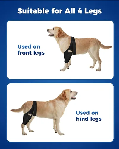Miniatura 6 de Rodillera para perro, soporte de ACL para perro para desgarro delantero y trasero, patas traseras traseras, desgarro de ligamento cruzado anterior