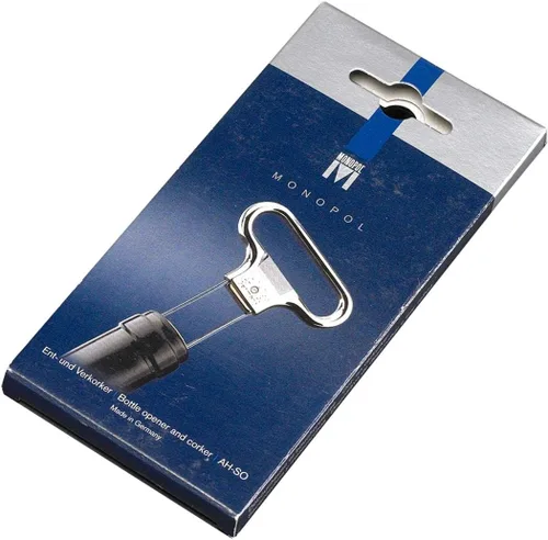 Miniatura 7 de Monopol Westmark Germany Sacacorcho de acero satinado, con dos puntas y cubierta, plateado satinado Cromo