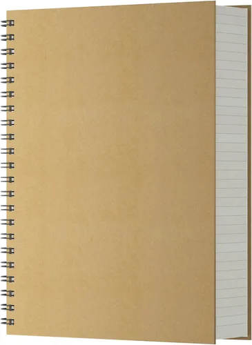 Miniatura 8 de EUSOAR Cuadernos para el trabajo, 1 paquete A4 de 8.3 x 11.2 pulgadas, tapa dura, rayado en espiral con renglones universitarios, 240 páginas