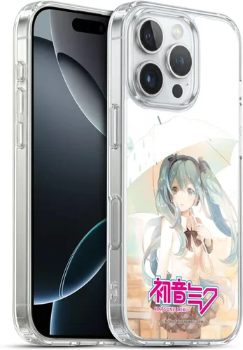 Miniatura 142 de Head Case Designs Licencia Oficial Hatsune Miku Gráficos Lindos Carcasa de Gel [Protección de Grado Militar] Compatible con Apple iPhone 7