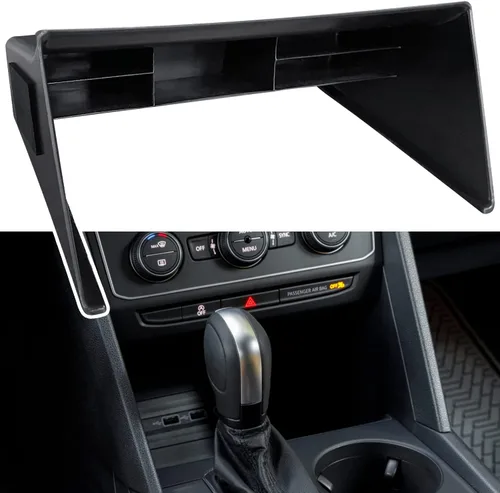 Miniatura 10 de para VW Atlas y Cross Sport Accesorios Organizador de consola central 2018 2019 2020 2021 2022 2023 Inserto ABS Caja de reposabrazos Almacenamiento