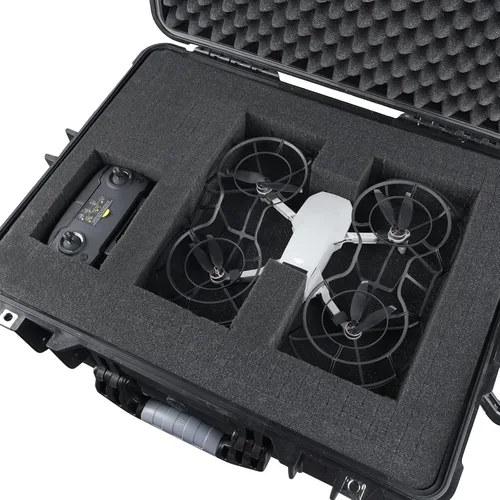 Miniatura 5 de MEIJIA Funda protectora impermeable IP67 portátil para todo tipo de clima, funda rígida para cámara con espuma personalizable, protección perfecta
