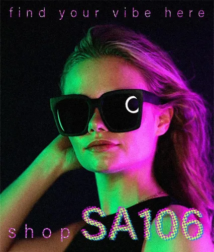 Miniatura 3 de Gafas de sol de plástico grueso con borde de cuernos de gran tamaño XXL para mujer
