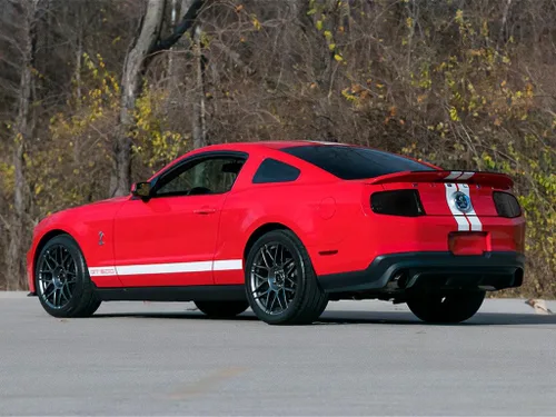 Miniatura 2 de Rvinyl Cubiertas de tinte de luz trasera compatibles con Ford Shelby GT500 2010-2012 - Humo