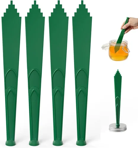 Miniatura 10 de Pisol Levantador magnético de tapa de tarro y medidor de burbujas para enlatado, herramientas de enlatado 3 en 1, suministros para el hogar
