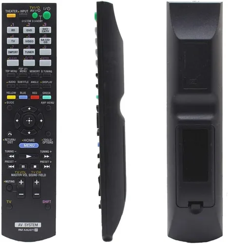 Mando a distancia reemplazado compatible con Sony STR-DH510 RMAAU071 148761111 STR-DH710 HTSS370HP Audio/Video AV receptor sistema de cine en casa