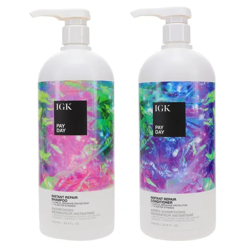 Miniatura 7 de IGK EXTRA LOVE - Juego de champú y acondicionador para volumen y espesante, balance de volumen + cuero cabelludo + equilibrio de aceite, vegano +