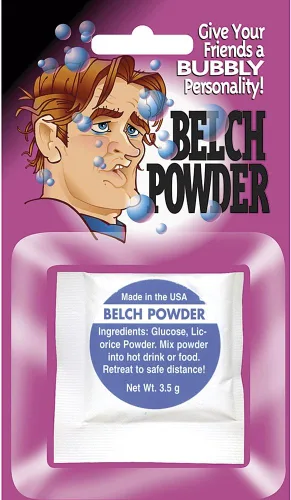 Miniatura 2 de Broma práctica Belch Burp Powder Broma Burp Gas Bubbles Gag para bebidas calientes