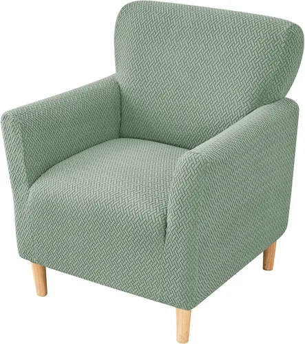 Miniatura 55 de FUANGUI Funda para Sillón de Banquete con Brazos Fundas para Sillas Elásticas Funda para Sillón Club Funda Suave para Sillón Sofá Cubiertas 03