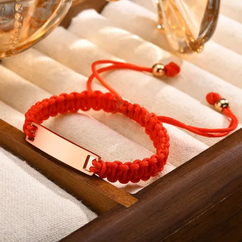Miniatura 93 de Pulsera de barra para bebé: chapado en oro de 18 quilates, pulsera con placa de identificación personalizada para niños pequeños de mamá, nombre