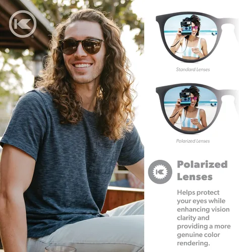Miniatura 4 de Knockaround Mary Janes Polarized Sunglasses for Men & Women - Impact Resistant Lenses & Full UV400 Protection