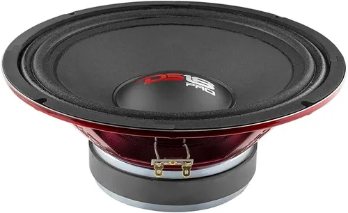 Miniatura 20 de Altavoz DS18 PRO de rango medio, cúpula en compresión de aluminio roja, altavoces de puerta de audio de alta calidad para auto o camión sistema