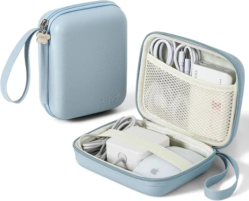 Miniatura 19 de Estuche Cargador para Macbook, Bolsa Organizadora Electrónica Portátil, Bolsa de Almacenamiento de Viaje para Accesorios de Laptop, Adaptador
