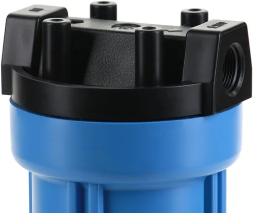 Miniatura 2 de Hydronix HF5-10BLBK34 - Carcasa de filtro de agua de 10 pulgadas con certificación NSF RO, toda la casa, hidroponía, puertos de 3/4 pulgadas, cuerpo