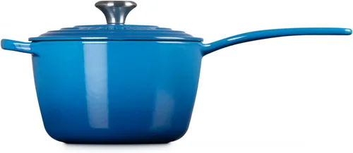 Miniatura 2 de Le Creuset Cacerola Signature de hierro fundido esmaltado, 2.25 cuartos de galón., Marsella Marseille