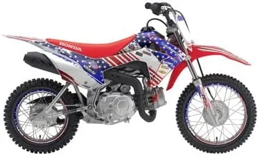 Miniatura 4 de Kit completo de gráficos Senge CRF 110 Merica Grey 2013-2018 compatible con Honda
