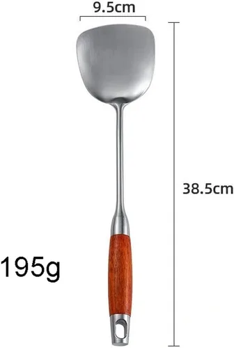 Miniatura 5 de Juego de utensilios de cocina de 5 piezas, juego de utensilios de cocina de acero inoxidable con soporte, accesorios de cocina y juego de regalo