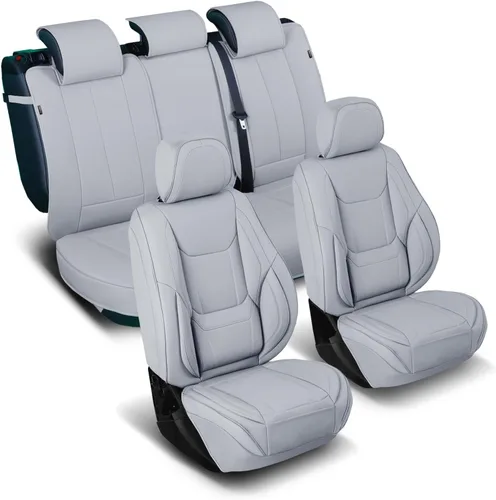 Miniatura 19 de Coverland Fundas de asiento de automóvil personalizadas compatibles con BMW X1 2013-2025, funda de asiento impermeable de espuma viscoelástica