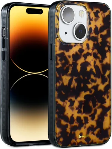 Miniatura 38 de SCORPIFY Funda para iPhone 14 [compatible con MagSafe] con diseño de mármol azul fantasía, bonita funda magnética para teléfono para mujeres, niñas