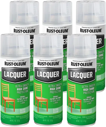 Miniatura 7 de Rust-Oleum 1905830 Specialty Pintura en Aerosol de Laca, 11 Onzas, Negro (Paquete de 2)