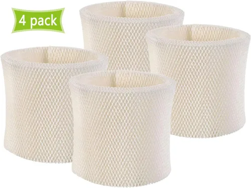 Paquete de 4 filtros de mecha de humidificador de repuesto compatibles con Emerson MAF-1, se adapta a MA0950, MA1200, MA1201, MA09500, MA12000,