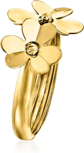 Miniatura 3 de Ross-Simons Italian 14kt Yellow Gold Flower Ring