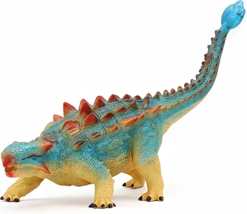 Miniatura 7 de Gemini&Genius Ankylosaurus - Juguete de dinosaurio para niños de 3, 4, 5, 6 y 7 años, escultura realista y textura, dinosaurios, gran regalo