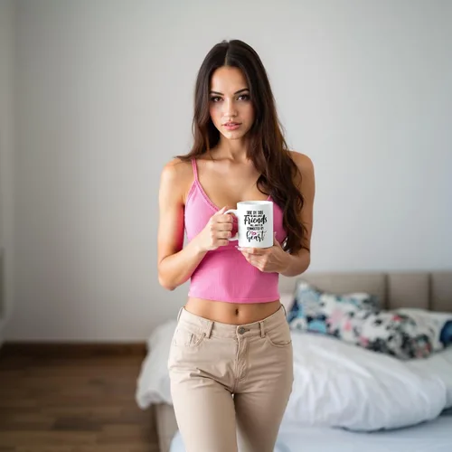 Miniatura 6 de Taza de café de regalo para mejores amigos, con texto en inglés "Friends Will Always Be Connected by Heart", para cumpleaños, Navidad y mejores