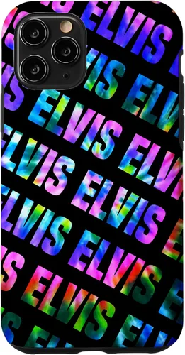 Miniatura 28 de Carcasa personalizada para iPhone 11, diseño de Elvis, color negro