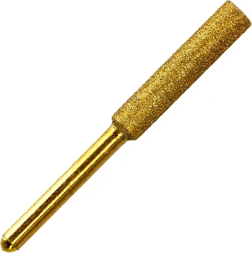 Miniatura 9 de Juego de 18 afiladores de motosierra de diamante chapados en titanio (5/32"-7/32") para sierras de cadena y tallado de madera