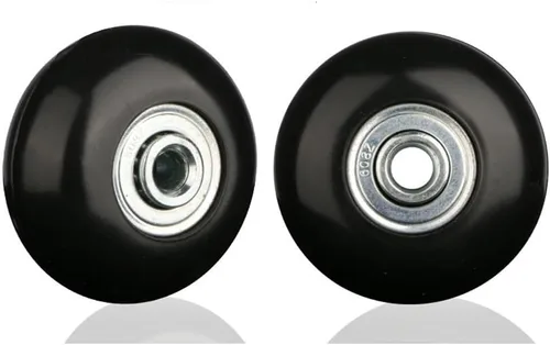 Miniatura 2 de F-BER Kit de reemplazo de ruedas de equipaje para maleta, ruedas OD40-2.520 in, ABEC 608zz, juego de 2