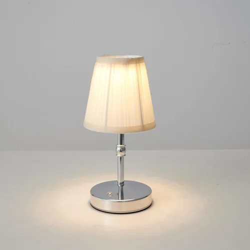 Miniatura 9 de Lámpara Mini Inalámbrica de 5W en Oro, Lámpara Pequeña Operada con Batería de 3000 mAh, Lámparas de Mesa Pequeñas Vintage, Lámparas Recargables
