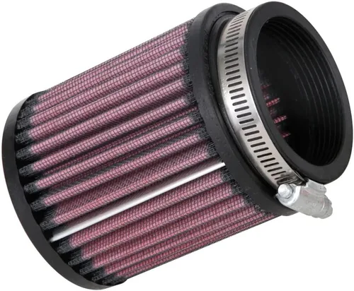 Miniatura 12 de K&N Filtro de aire universal con abrazadera original de alto flujo de por vida: alto rendimiento, premium, lavable: diámetro de brida: 2.5 pulgadas