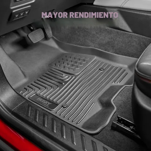 Miniatura 3 de Husky Liners alfombrillas Weatherbeater Compatible con Ford F-150 2015-2025 (incluye 2022-2025 Lightning) SUPERCREW CAB SOLO con alfombra y sin