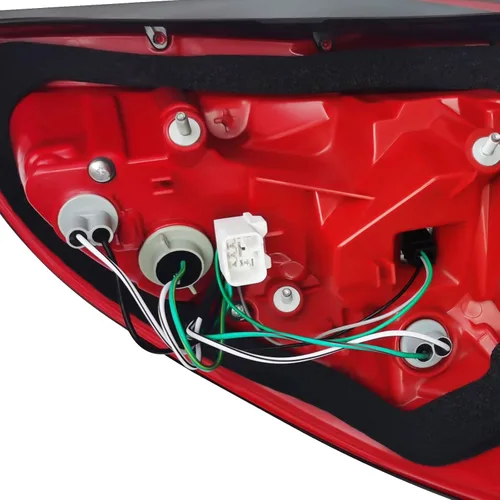 Miniatura 7 de LYNICESHOP Luces traseras traseras de freno para Toyota Rav4 2009-2012, lámpara de freno halógena montada en un cuarto exterior de 2009 a 2012, luz