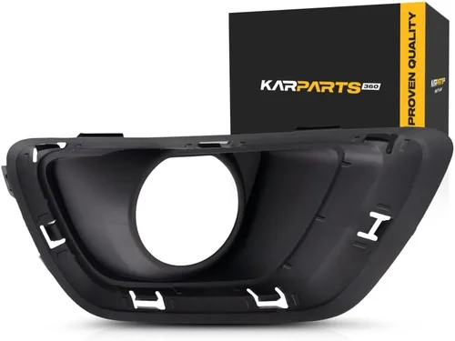 Miniatura 10 de KarParts360 Para Chevy Colorado 2015-2020 Moldura de Luz Antiniebla Lado del Conductor Delantero Negro Texturizado Repuesto para GM1038176