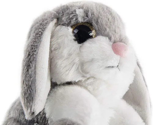 Miniatura 5 de My OLi - Conejo de peluche de Pascua de 8 pulgadas, conejito sentado, animal de peluche, regalo de Pascua para infantes, bebés, niños, niñas