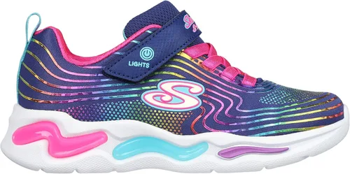 Miniatura 4 de Skechers Tenis unisex con rayos ondulados para niños