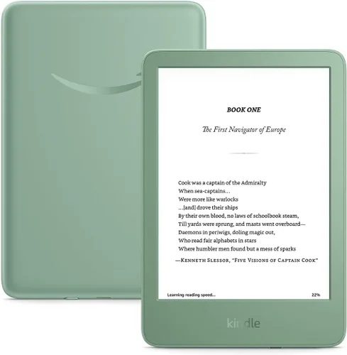 Miniatura 2 de Amazon Kindle 16 GB (último modelo): El Kindle más ligero y compacto, con cambios de página más rápidos y mayor relación de contraste para una mejor