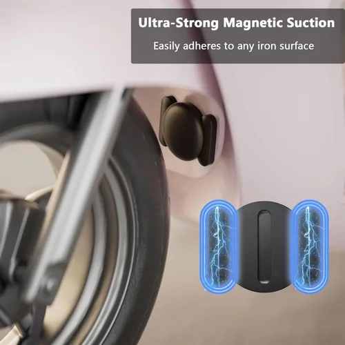Miniatura 4 de Rastreador GPS para vehículos, 1 dispositivo de seguimiento en tiempo real para vehículos, rastreador magnético de automóvil, funciona con Find My