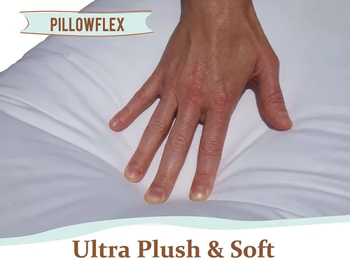 Miniatura 5 de Almohadón Pillowflex, relleno de fibra de poliéster prémium, lavable a máquina, hecho en EE. UU.