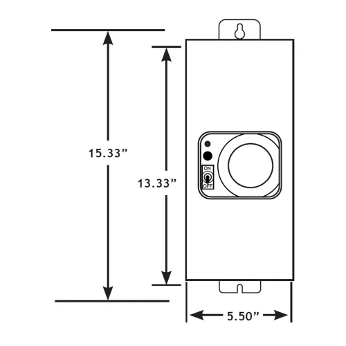 Miniatura 4 de VOLT Transformador de bajo voltaje de línea delgada de 300W (12V/15V) con temporizador/fotocélula para iluminación de paisaje LED