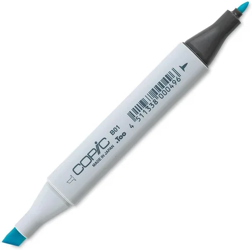 Copic Marcador de alcohol clásico, de doble punta, B01-Copic, color azul menta