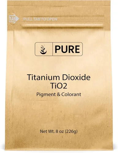 Miniatura 6 de Pure Original Ingredients Dióxido de titanio (4 oz) de origen natural, pigmento y colorante