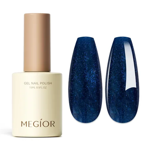 Miniatura 66 de MEGIOR Esmalte de uñas de gel blanco de 0.5 fl oz, color blanco antiguo, secado con luz UV, esmalte de gel francés, arte de uñas, salón de manicura